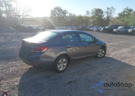 2014 Honda Civic Lx из США, поврежденный, VIN 19XFB2F53EE225823